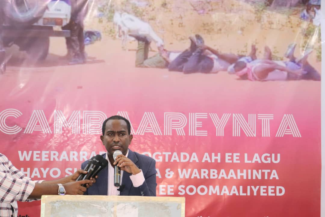 Cabdalle Axmed Mumin, Xoghaayaha Guud ee Ururka Suxufiyiinta Soomaaliyeed, Somali Journalists Syndicate-SJS Photo/ Mohamed Jibril for (Onkod Radio)