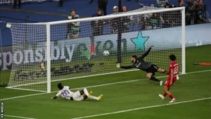 Real Madrid waxaa goolkii guusha u dhaliyay Vinicius Jr