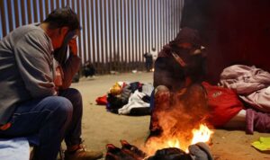 The migrant crisis has worsened since Biden's presidency (Image: Getty)